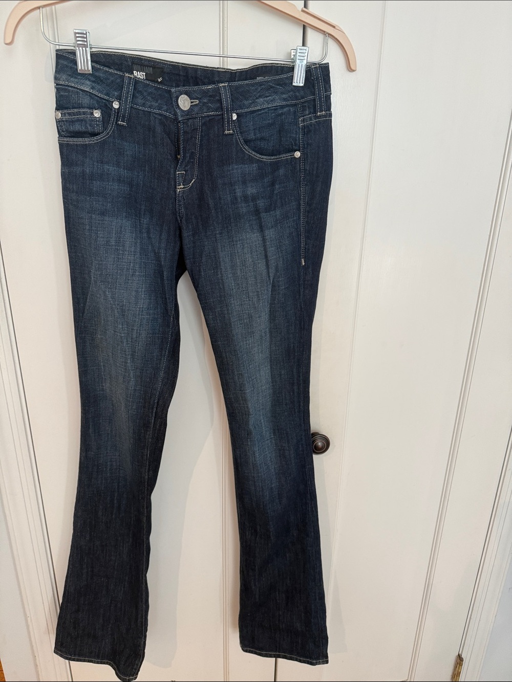 William Rast Dark Blue Boot-Cut Jeans